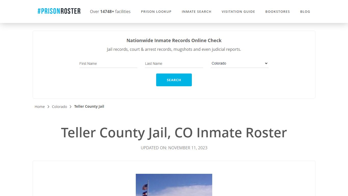 Teller County Jail, CO Inmate Roster - Prisonroster